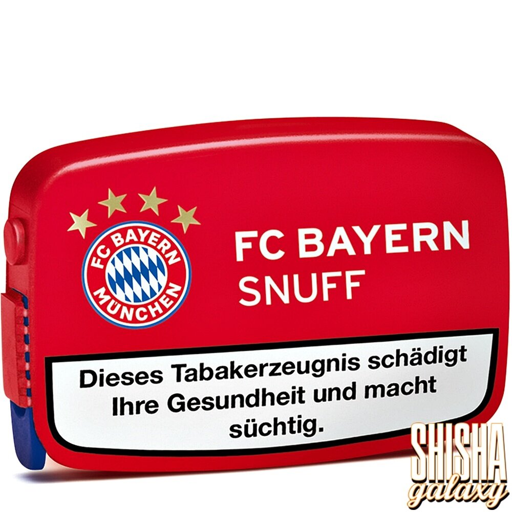 Pöschl Pöschl - FC Bayern München - Snuff / Schnupftabak mit Nikotin - Dose - 10g