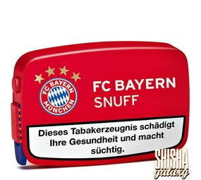 Pöschl FC Bayern - Snuff / Schnupftabak - Dose - 10g Pöschl FC Bayern - Snuff / Schnupftabak - Dose - 10g