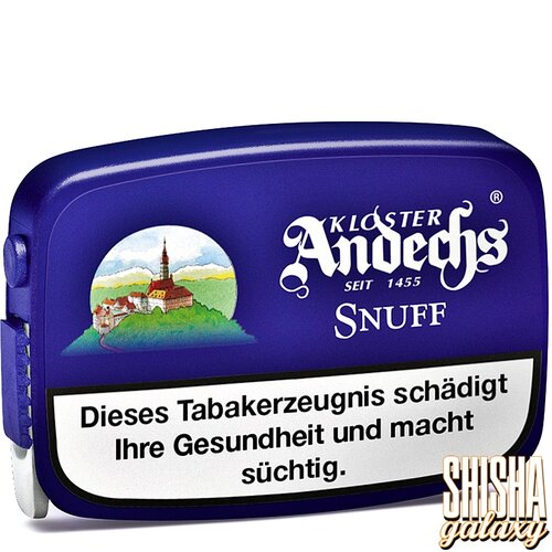 Pöschl Pöschl - Andechs - Snuff / Schnupftabak mit Nikotin - Dose - 10g