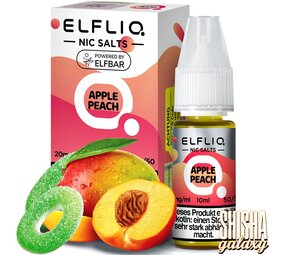 Elfliq Apple Peach - E-Liquid - Nikotin 10 mg/ml Elfliq Apple Peach - E-Liquid - Nikotin 10 mg/ml