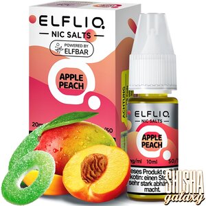 Elfliq Apple Peach - E-Liquid - Nikotin 10 mg/ml Elfliq Apple Peach - E-Liquid - Nikotin 10 mg/ml