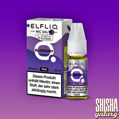 Elfliq ELFLIQ by Elf Bar - Blueberry - Liquid - Nikotin 10 mg/ml