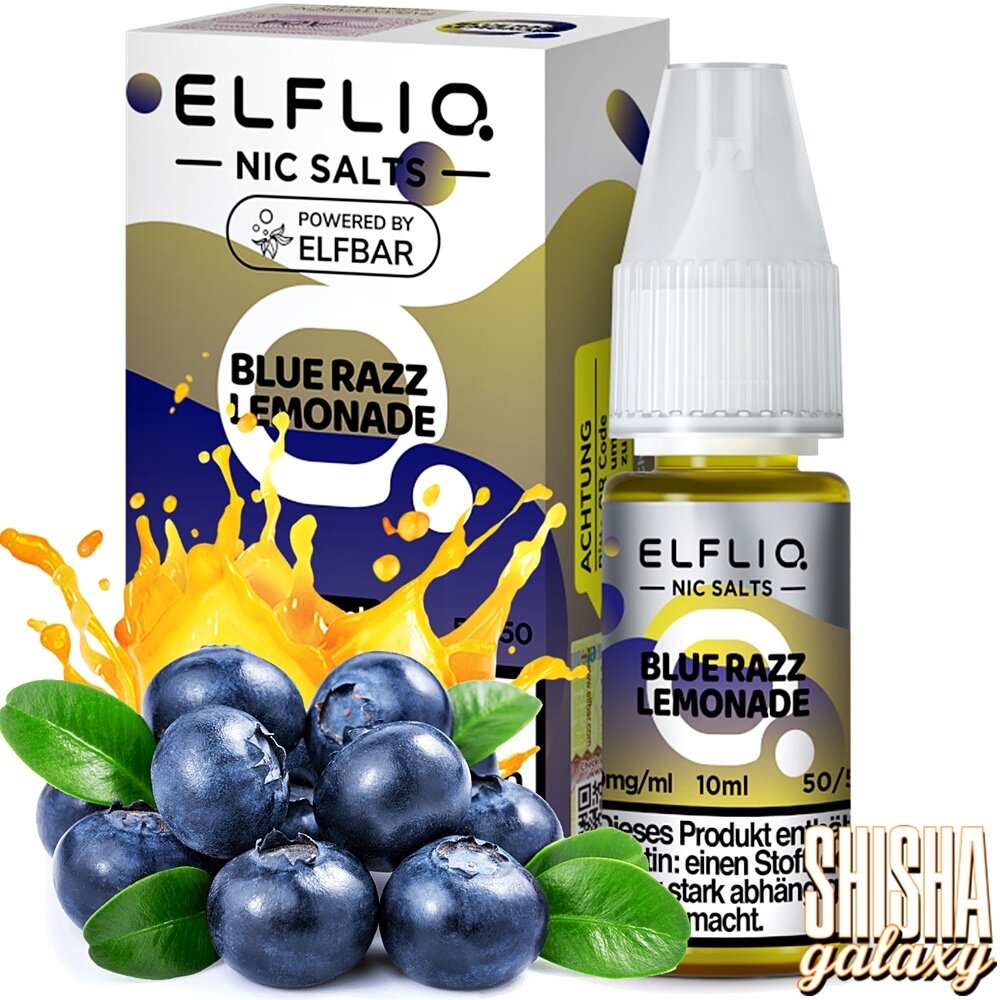 Elfliq ELFLIQ / Elfbar - Blue Razz Lemonade - E-Liquid - Nikotin 10 mg/ml Elfliq ELFLIQ / Elfbar - Blue Razz Lemonade - E-Liquid - Nikotin 10 mg/ml