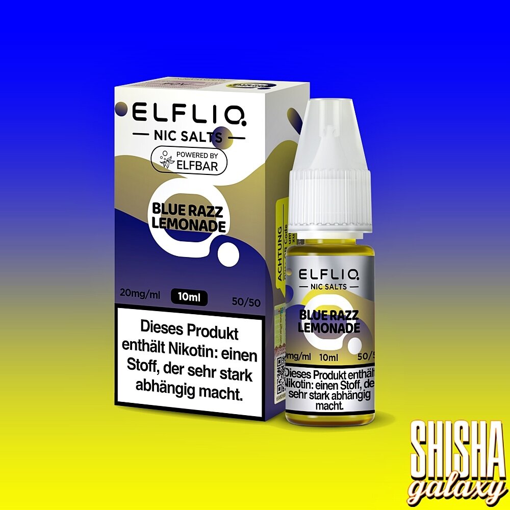 Elfliq ELFLIQ / Elfbar - Blue Razz Lemonade - E-Liquid - Nikotin 10 mg/ml Elfliq ELFLIQ / Elfbar - Blue Razz Lemonade - E-Liquid - Nikotin 10 mg/ml