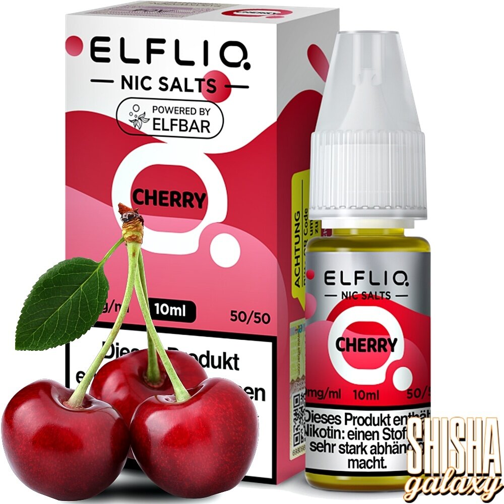 Elfliq ELFLIQ / Elfbar - Cherry - E-Liquid - Nikotin 10 mg/ml Elfliq ELFLIQ / Elfbar - Cherry - E-Liquid - Nikotin 10 mg/ml
