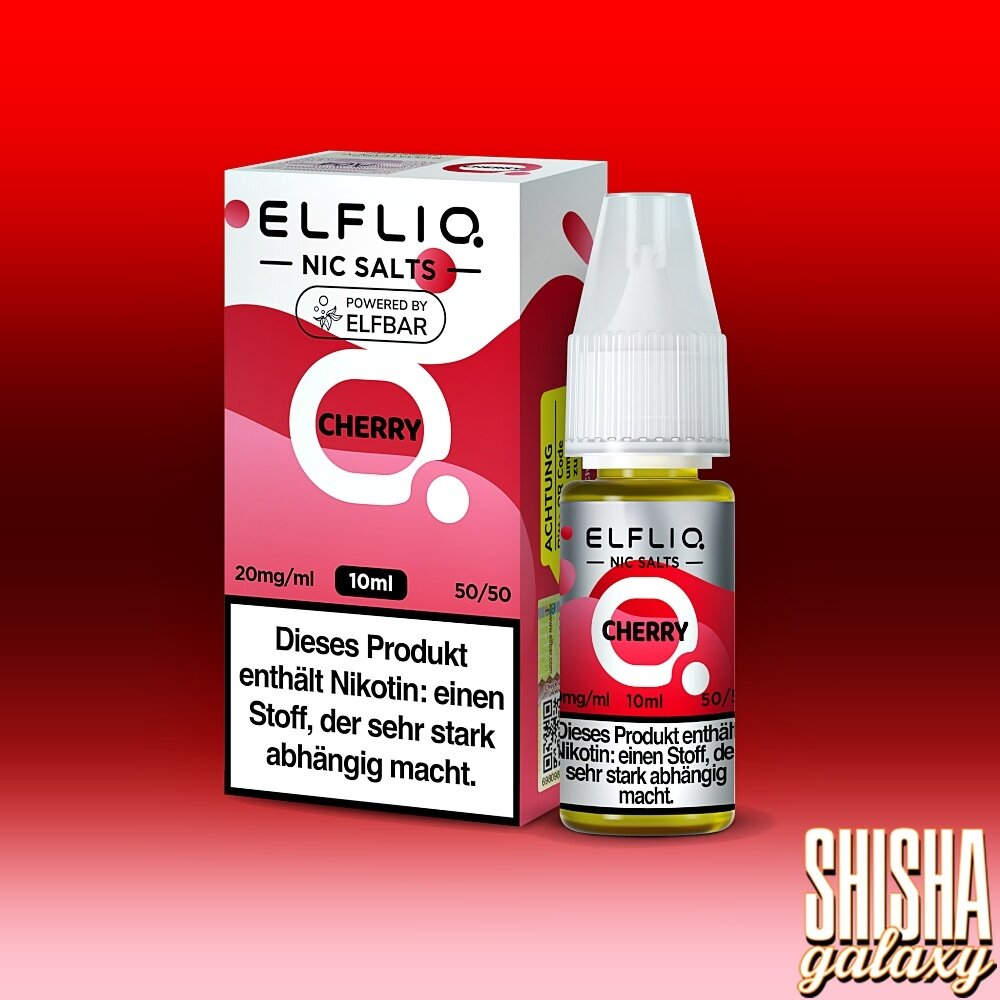 Elfliq ELFLIQ / Elfbar - Cherry - E-Liquid - Nikotin 10 mg/ml Elfliq ELFLIQ / Elfbar - Cherry - E-Liquid - Nikotin 10 mg/ml