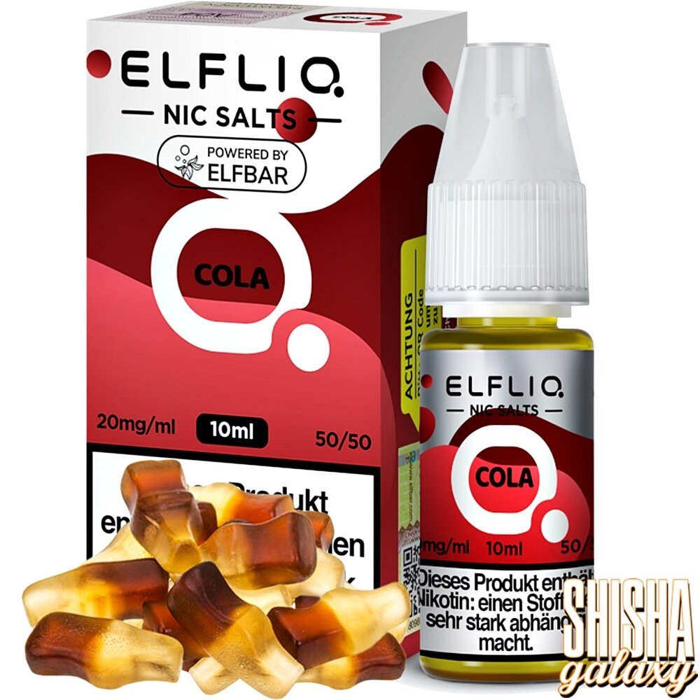 Elfliq ELFLIQ / Elfbar - Cola - E-Liquid - Nikotin 10 mg/ml Elfliq ELFLIQ / Elfbar - Cola - E-Liquid - Nikotin 10 mg/ml