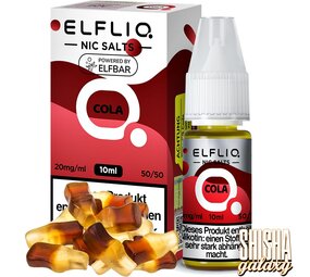 Elfliq Cola - E-Liquid - Nikotin 10 mg/ml Elfliq Cola - E-Liquid - Nikotin 10 mg/ml