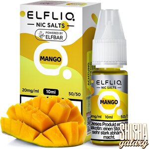 Elfliq Mango - Liquid - Nikotin 10 mg/ml