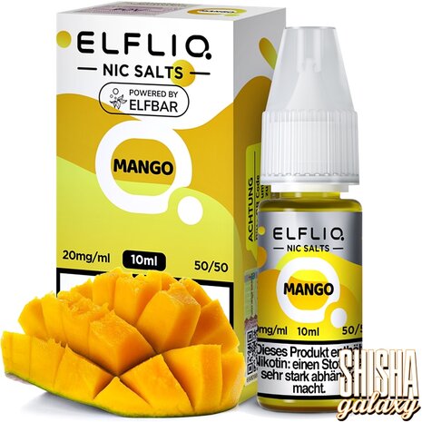 Elfliq ELFLIQ / Elfbar - Mango - E-Liquid - Nikotin 10 mg/ml Elfliq ELFLIQ / Elfbar - Mango - E-Liquid - Nikotin 10 mg/ml