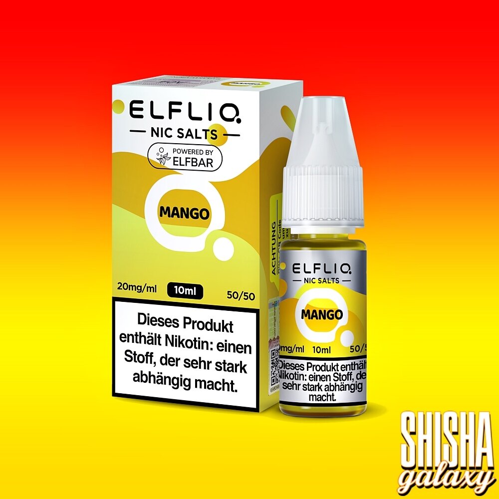 Elfliq ELFLIQ / Elfbar - Mango - E-Liquid - Nikotin 10 mg/ml Elfliq ELFLIQ / Elfbar - Mango - E-Liquid - Nikotin 10 mg/ml