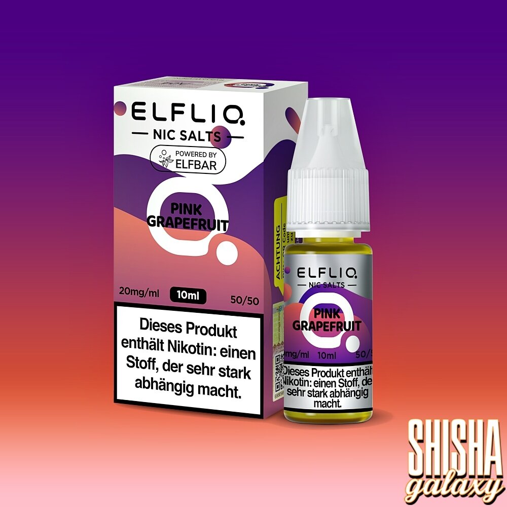 Elfliq ELFLIQ / Elfbar - Pink Grapefruit - E-Liquid - Nikotin 10 mg/ml Elfliq ELFLIQ / Elfbar - Pink Grapefruit - E-Liquid - Nikotin 10 mg/ml