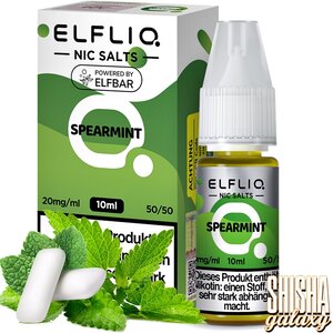 Elfliq Spearmint - Liquid - Nikotin 10 mg/ml