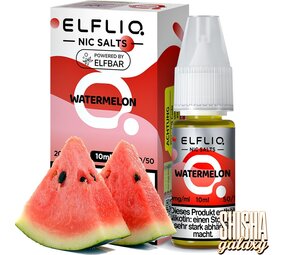 Elfliq Watermelon - E-Liquid - Nikotin 10 mg/ml Elfliq Watermelon - E-Liquid - Nikotin 10 mg/ml