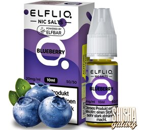 Elfliq Blueberry - E-Liquid - Nikotin 20 mg/ml Elfliq Blueberry - E-Liquid - Nikotin 20 mg/ml