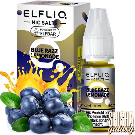 Elfliq ELFLIQ / Elfbar - Blue Razz Lemonade - E-Liquid - Nikotin 20 mg/ml Elfliq ELFLIQ / Elfbar - Blue Razz Lemonade - E-Liquid - Nikotin 20 mg/ml