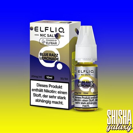 Elfliq ELFLIQ / Elfbar - Blue Razz Lemonade - E-Liquid - Nikotin 20 mg/ml Elfliq ELFLIQ / Elfbar - Blue Razz Lemonade - E-Liquid - Nikotin 20 mg/ml