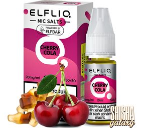 Elfliq Cherry Cola - E-Liquid - Nikotin 20 mg/ml Elfliq Cherry Cola - E-Liquid - Nikotin 20 mg/ml