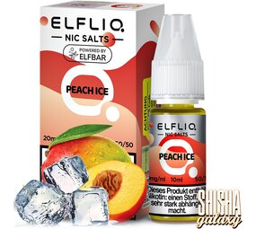 Elfliq Peach Ice - E-Liquid - Nikotin 20 mg/ml Elfliq Peach Ice - E-Liquid - Nikotin 20 mg/ml