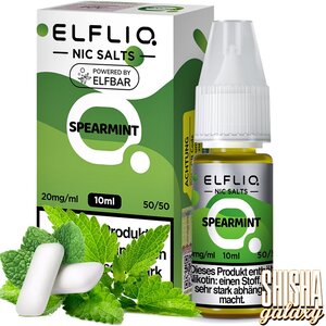 Elfliq Spearmint - E-Liquid - Nikotin 20 mg/ml Elfliq Spearmint - E-Liquid - Nikotin 20 mg/ml