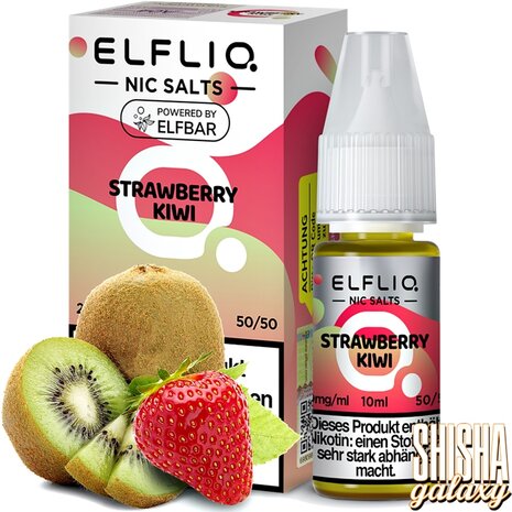 Elfliq ELFLIQ / Elfbar - Strawberry Kiwi - E-Liquid - Nikotin 20 mg/ml Elfliq ELFLIQ / Elfbar - Strawberry Kiwi - E-Liquid - Nikotin 20 mg/ml