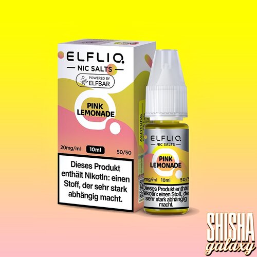 Elfliq ELFLIQ by Elf Bar - Pink Lemonade - Liquid - Nikotin 20 mg/ml