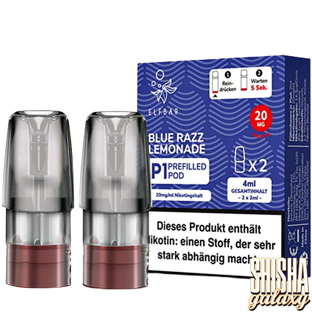 elfbar elfa kaufen Elfbar Mate 500 - Pod Kit - Akku 500 mAh - Aurora Blue - E-Zigarette main image 0