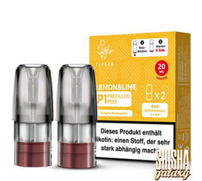 Elfbar P1 - Mate 500 - Lemon Lime - Liquid Pod - Nikotin 20 mg - 2er Pack