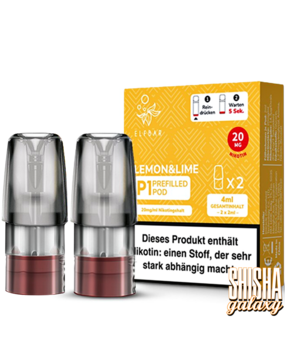 Elfbar P1 - Mate 500 - Lemon Lime - Liquid Pod - Nikotin 20 mg - 2er Pack