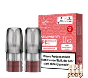 Elfbar P1 - Mate 500 - Strawberry - Liquid Pod - Nikotin 20 mg - 2er Pack Elfbar P1 - Mate 500 - Strawberry - Liquid Pod - Nikotin 20 mg - 2er Pack