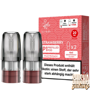 Elf Bar Mate 500 - Strawberry - Liquid Pod - Nikotin 20 mg - 2er Pack