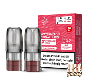 Elfbar P1 - Mate 500 - Watermelon Strawberry - Liquid Pod - Nikotin 20 mg - 2er Pack Elfbar P1 - Mate 500 - Watermelon Strawberry - Liquid Pod - Nikotin 20 mg - 2er Pack