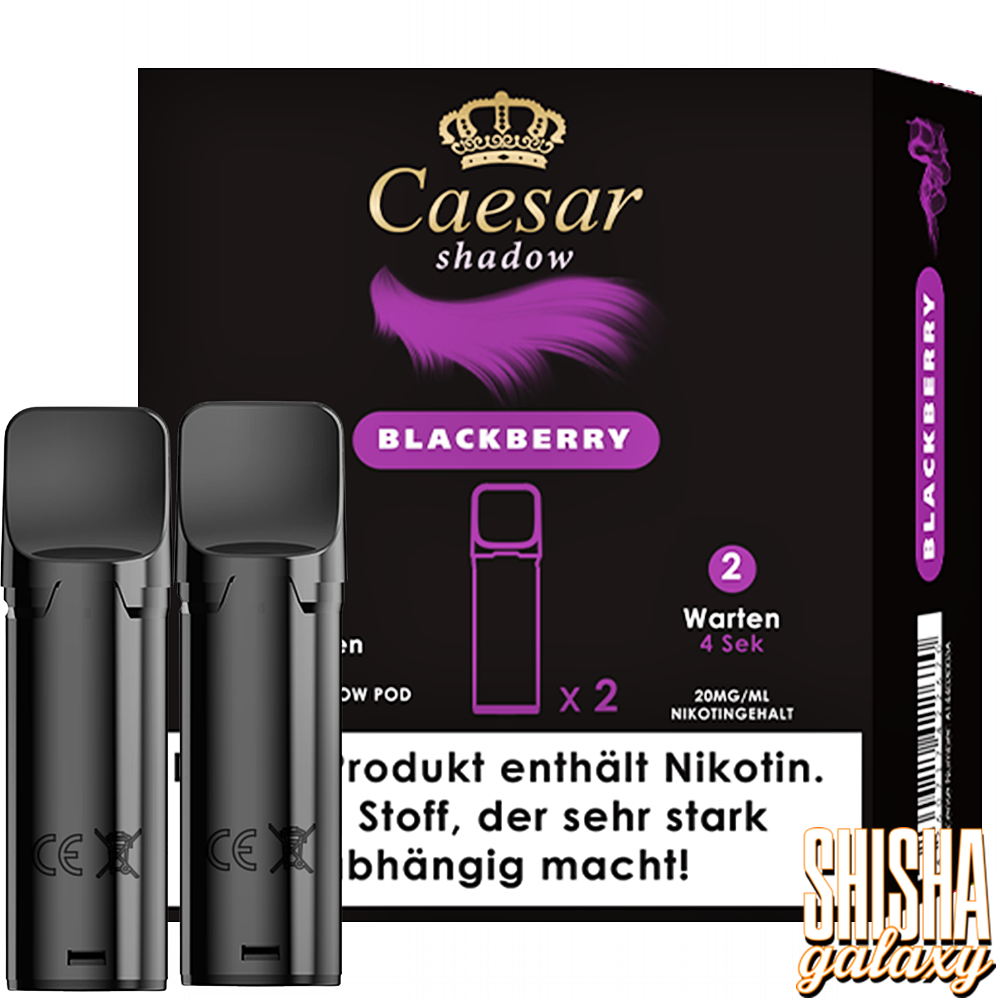 Caesar Caesar Shadow - Blackberry - Liquid Pod - 2 ml - Nikotin 20 mg - 2er Pack (4ml) Caesar Caesar Shadow - Blackberry - Liquid Pod - 2 ml - Nikotin 20 mg - 2er Pack (4ml)
