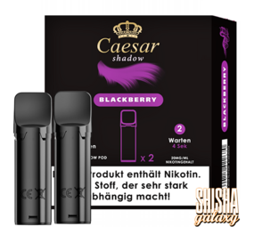 Caesar Blackberry - Liquid Pod - Nikotin 20 mg - 2er Pack Caesar Blackberry - Liquid Pod - Nikotin 20 mg - 2er Pack