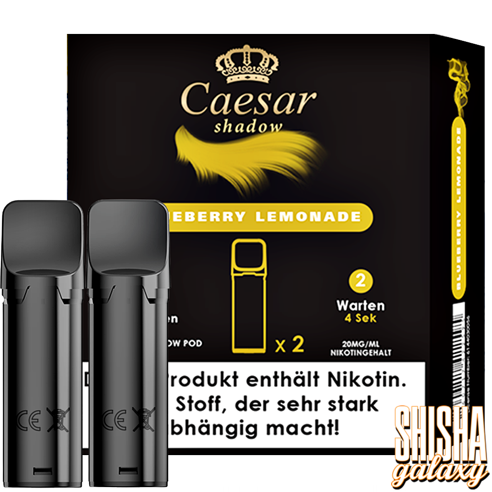 Caesar Caesar Shadow - Blueberry Lemonade - Liquid Pod - 2 ml - Nikotin 20 mg - 2er Pack (4ml) Caesar Caesar Shadow - Blueberry Lemonade - Liquid Pod - 2 ml - Nikotin 20 mg - 2er Pack (4ml)