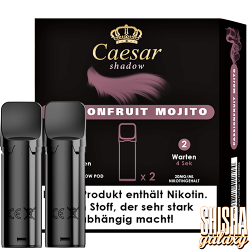 Caesar Caesar Shadow - Passionfruit Mojito - Liquid Pod - 2 ml - Nikotin 20 mg - 10er Pack