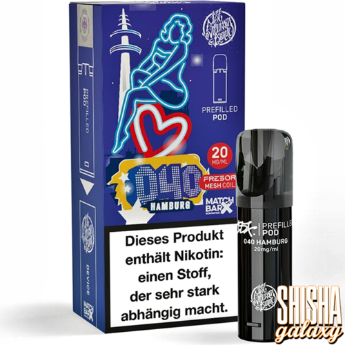 187 Strassenbande 040 Hamburg - Liquid Pod - Nikotin 20 mg