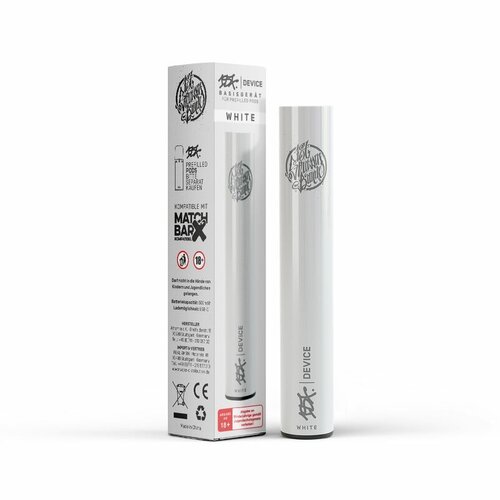 187 Strassenbande 187 Strassenbande - Prefilled Pod Kit - Akku 500 mAh - White (Wiederaufladbare Mehrweg E-Zigarette)