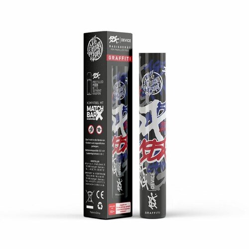 187 Strassenbande 187 Strassenbande - Prefilled Pod Kit - Akku 500 mAh - Graffiti (Wiederaufladbare Mehrweg E-Zigarette)