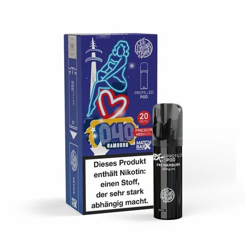 187 Strassenbande 187 Strassenbande - 040 Hamburg - Liquid Pod - 2 ml - Nikotin 20 mg - 10er Pack