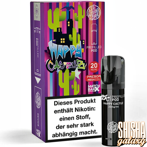 187 Strassenbande 187 Strassenbande - Happy Cactuz - Liquid Pod - 2 ml - Nikotin 20 mg - 10er Pack