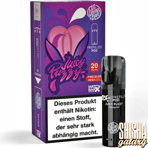 187 Strassenbande 187 Strassenbande - Juicy Puzzy - Liquid Pod - 2 ml - Nikotin 20 mg - 10er Pack