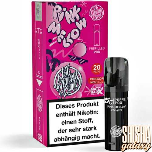 187 Strassenbande 187 Strassenbande - Pink Mellow - Liquid Pod - 2 ml - Nikotin 20 mg - 10er Pack