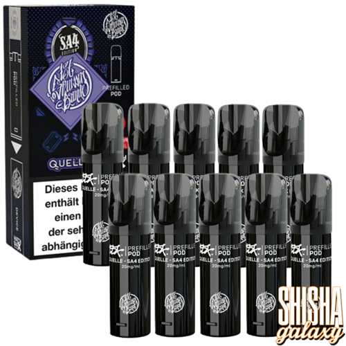 187 Strassenbande 187 Strassenbande - SA4 Edition Quelle - Liquid Pod - 2 ml - Nikotin 20 mg - 10er Pack