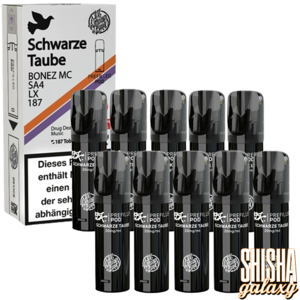 187 Strassenbande Schwarze Taube - Liquid Pod - Nikotin 20 mg - 10er Pack