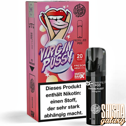 187 Strassenbande 187 Strassenbande - Virgin Pussy - Liquid Pod - 2 ml - Nikotin 20 mg - 10er Pack