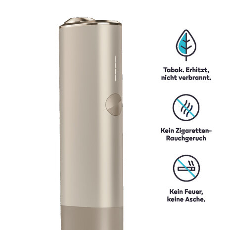 Iqos Iqos - Iluma One - Kit Pebble - Beige - inkl. USB-Ladekabel & USB-Netzteil