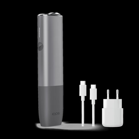 Iqos Iqos - Iluma One - Kit Pebble - Gray- inkl. USB-Ladekabel & USB-Netzteil Iqos Iqos - Iluma One - Kit Pebble - Gray- inkl. USB-Ladekabel & USB-Netzteil