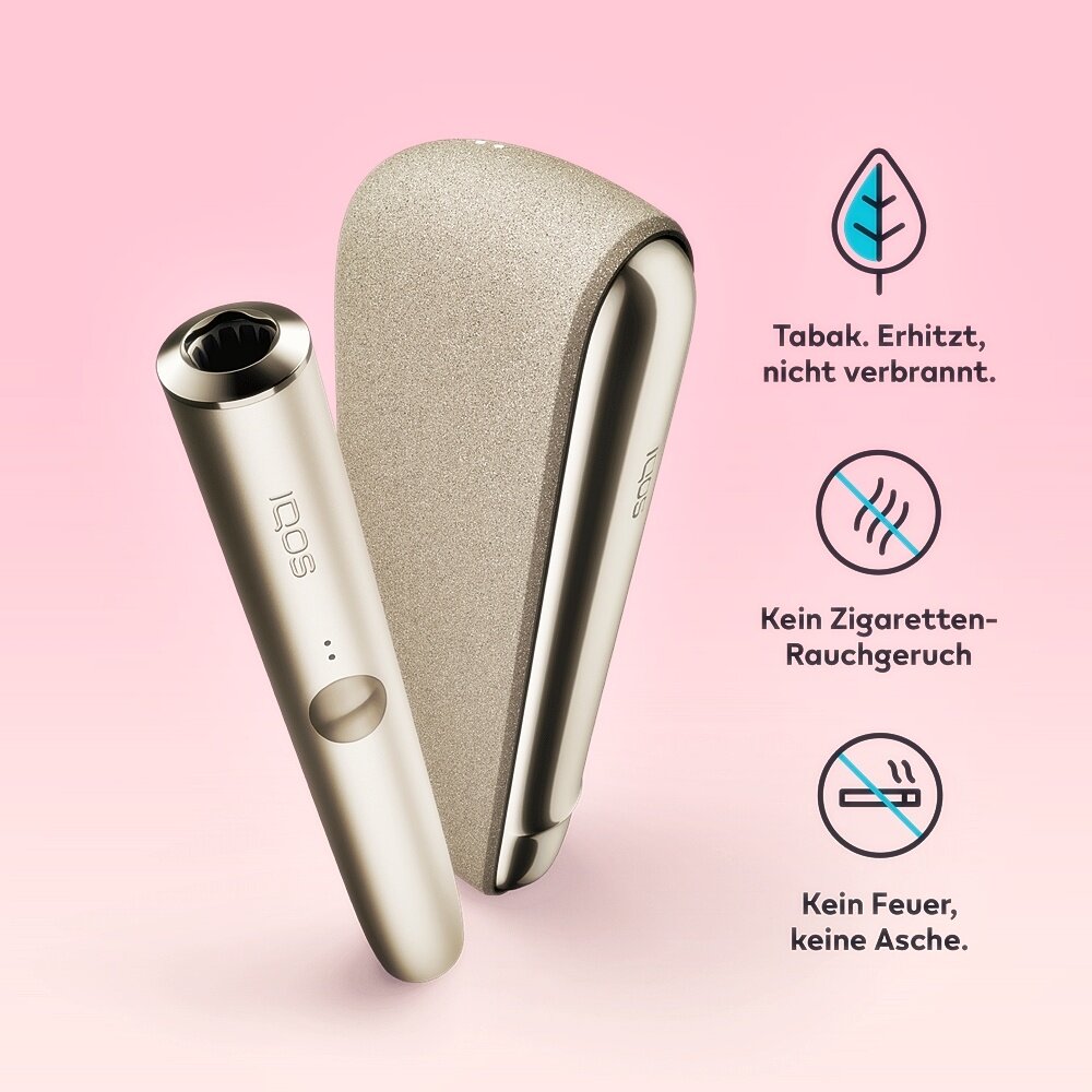 Iqos Iqos - Iluma - Kit Pebble - Beige - inkl. Pocket Charger, USB-Ladekabel & USB-Netzteil Iqos Iqos - Iluma - Kit Pebble - Beige - inkl. Pocket Charger, USB-Ladekabel & USB-Netzteil