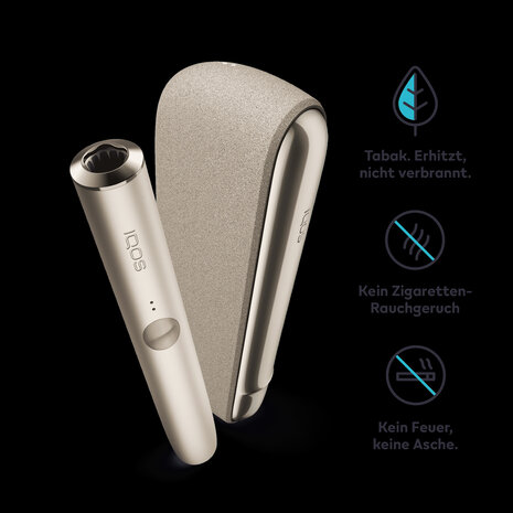 Iqos Iqos - Iluma - Kit Pebble - Beige - inkl. Pocket Charger, USB-Ladekabel & USB-Netzteil Iqos Iqos - Iluma - Kit Pebble - Beige - inkl. Pocket Charger, USB-Ladekabel & USB-Netzteil